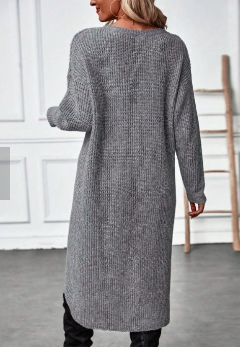 Olivia™ - Cozy Knit Maxi Dress