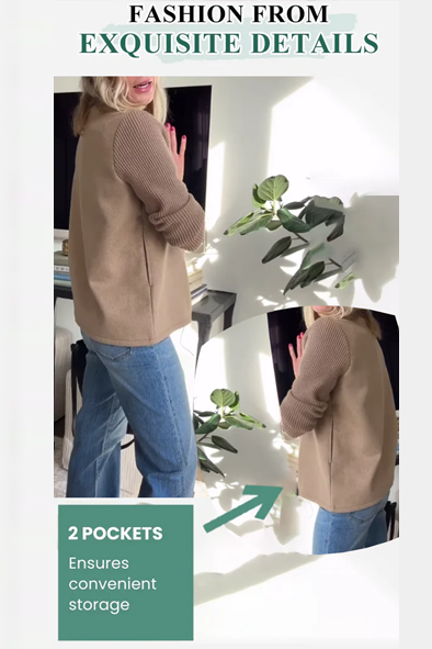 Alesia™ - Chic Casual Button Blazer
