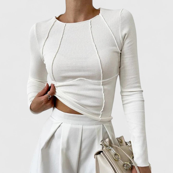 Eliza™ - Chic Long Sleeve Sweater