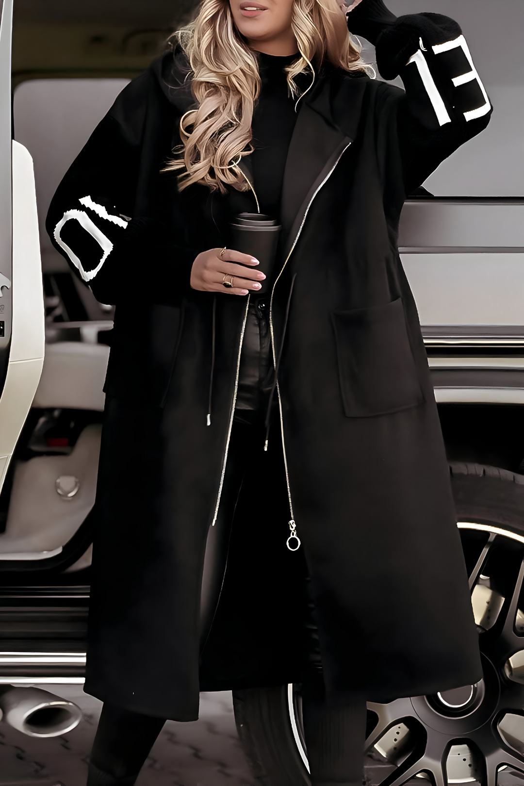 Rosana™ - Chic Hooded Coatigan