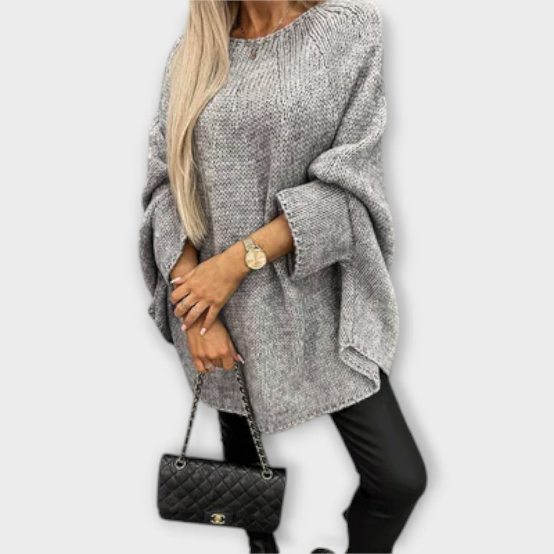 Isabelle™ - Elegant Women's Round Neck Sweater