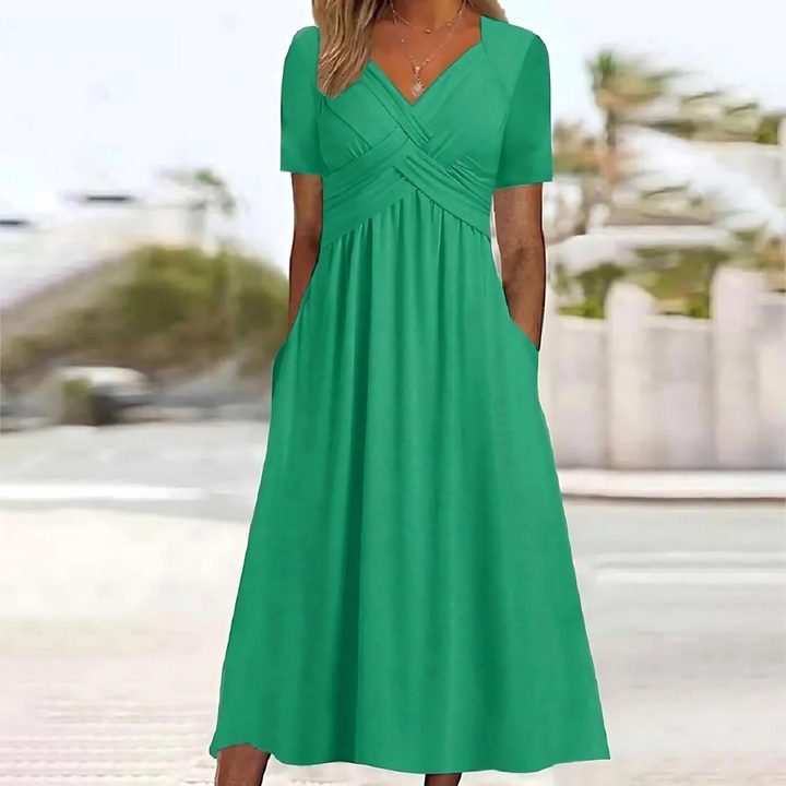 Emily™ - Chic Dress with Flattering Tummy Coverage