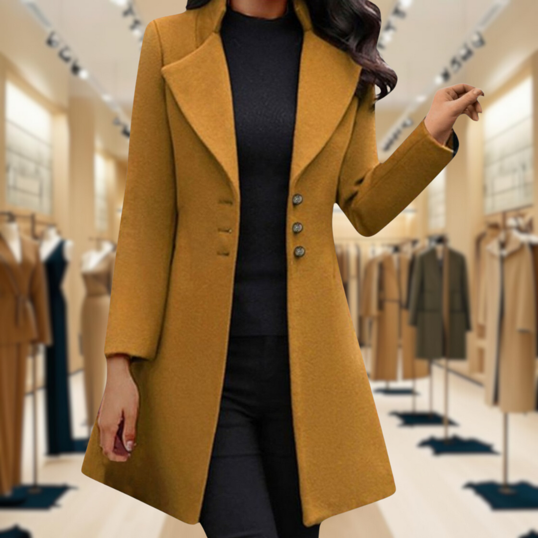 Bianchi™ - Tailored Long Sleeve Overcoat
