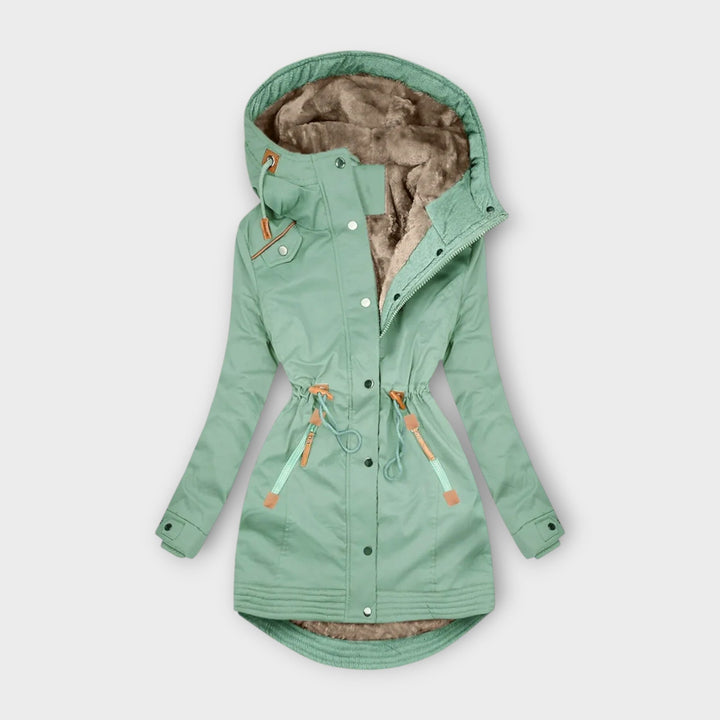 Vivia™ - Chic Sherpa-Lined Parka