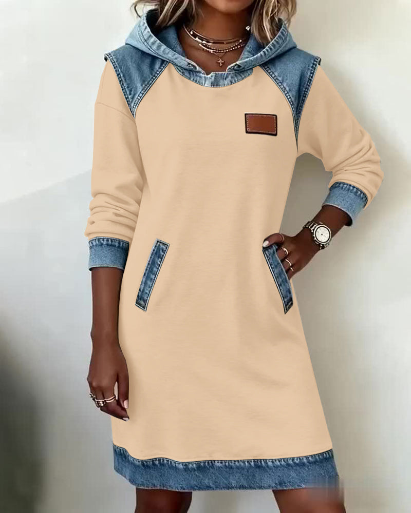 Niva™ - Chic Hooded Dress with a Versatile Design