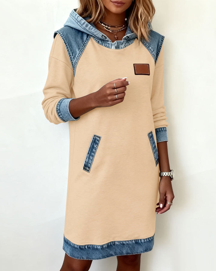 Niva™ - Chic Hooded Dress with a Versatile Design