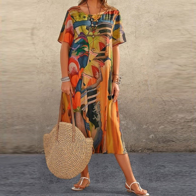 Hannah™ - Chic Vibrant Dress