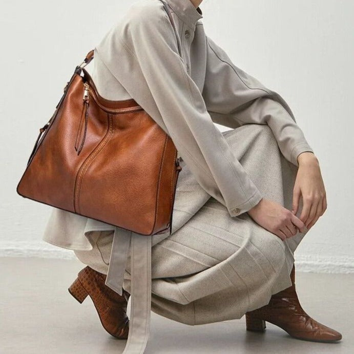 Cecile™ - Chic Leather Tote Bag