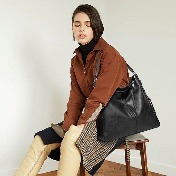 Cecile™ - Chic Leather Tote Bag