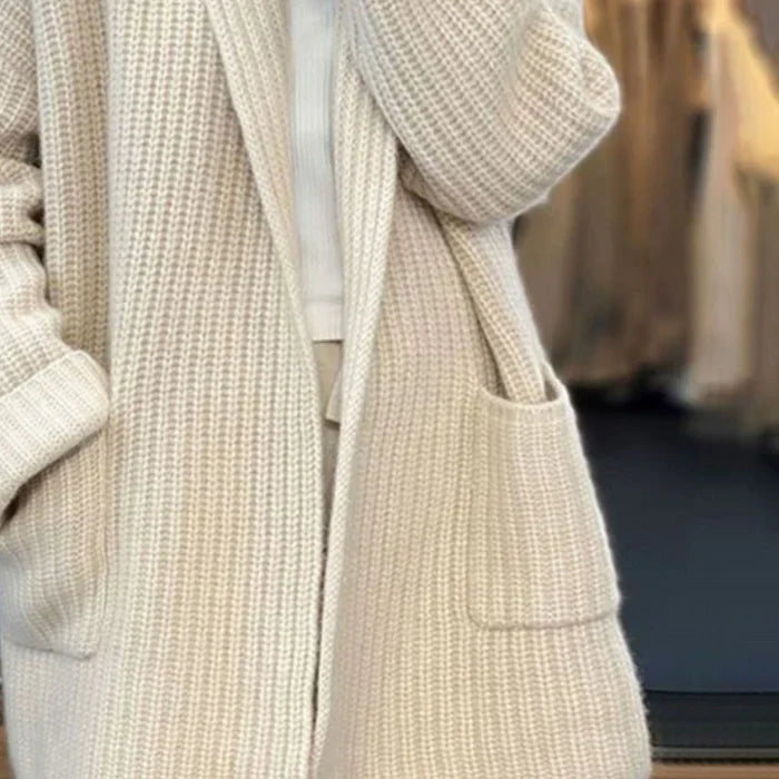 Azure™ - Cozy Knit Sweater with Pockets