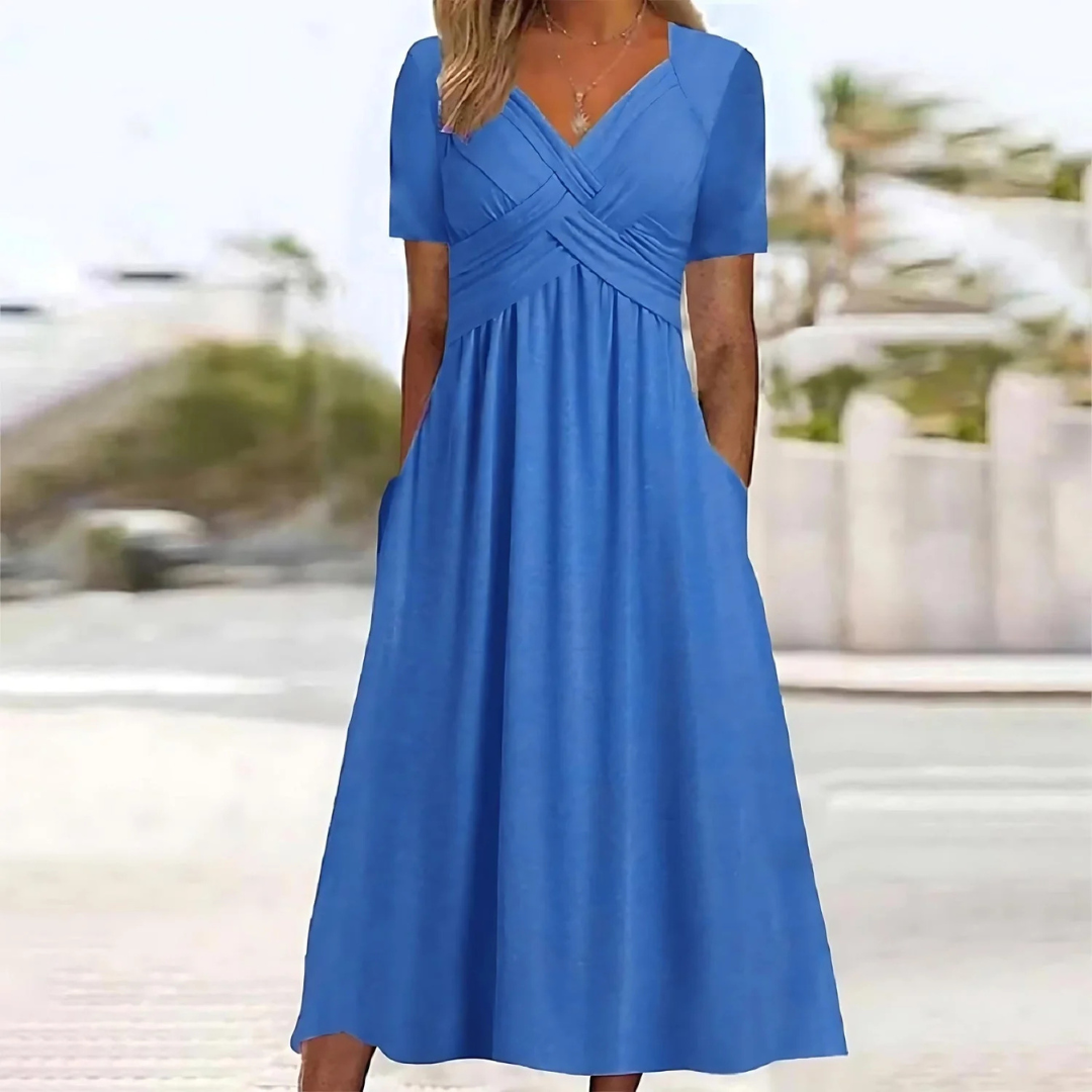 Emily™ - Chic Dress with Flattering Tummy Coverage