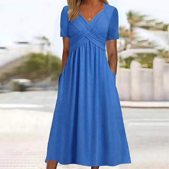 Emily™ - Chic Dress with Flattering Tummy Coverage