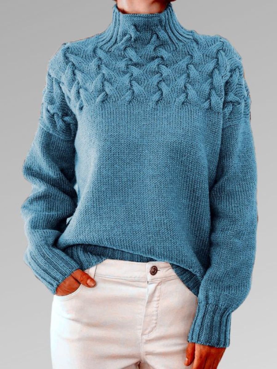Margaret™ - Cozy Cable Knit Sweater
