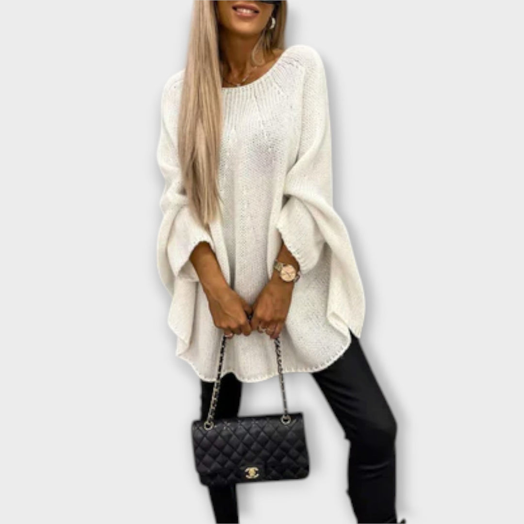 Isabelle™ - Elegant Women's Round Neck Sweater