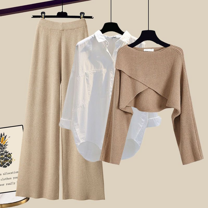 Jane™ - Relaxed 3-Piece Long Sleeve Ensemble