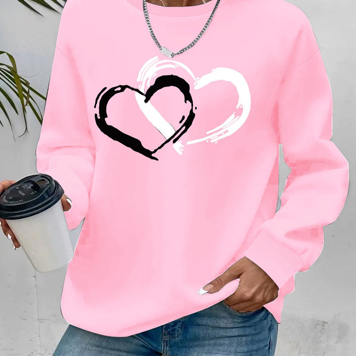 Sharyn™ - Chic Heart Sweater