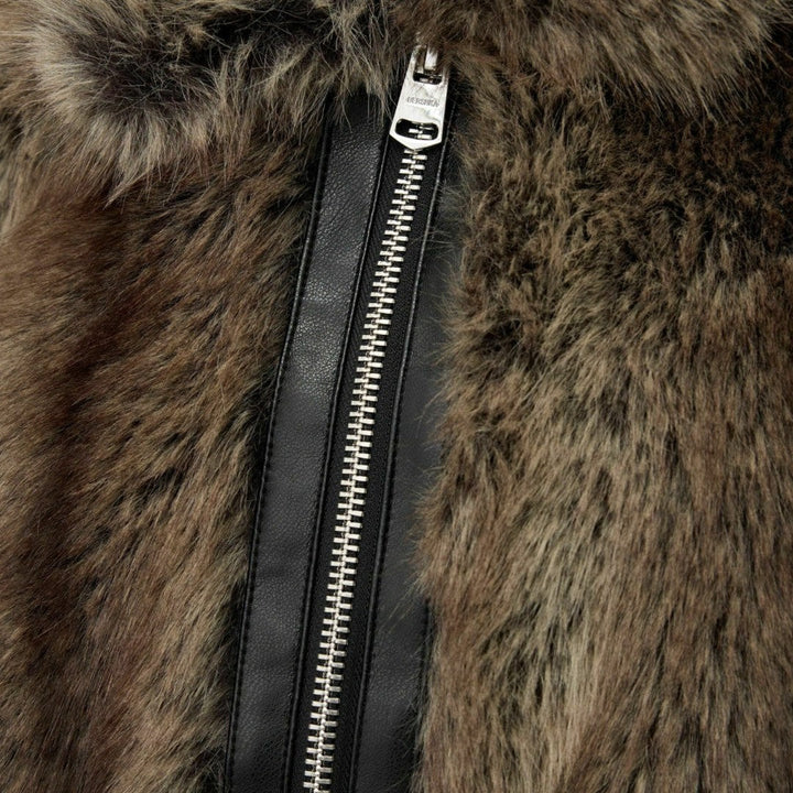 Amelia™ - Urban Chic Short Faux Fur Jacket