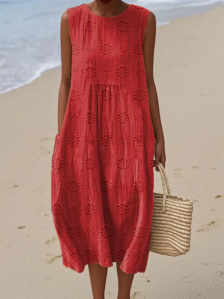Anne™ - Easygoing Sleeveless Pocket Dress