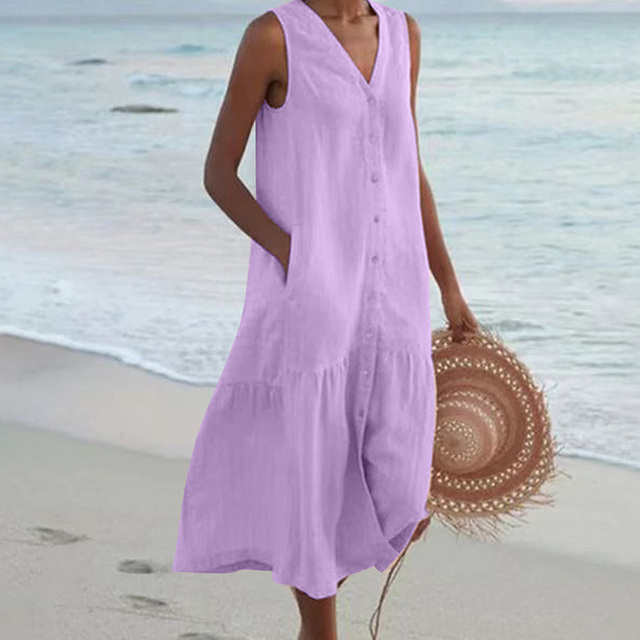 Patricia™ - Summer V-Neck Dress