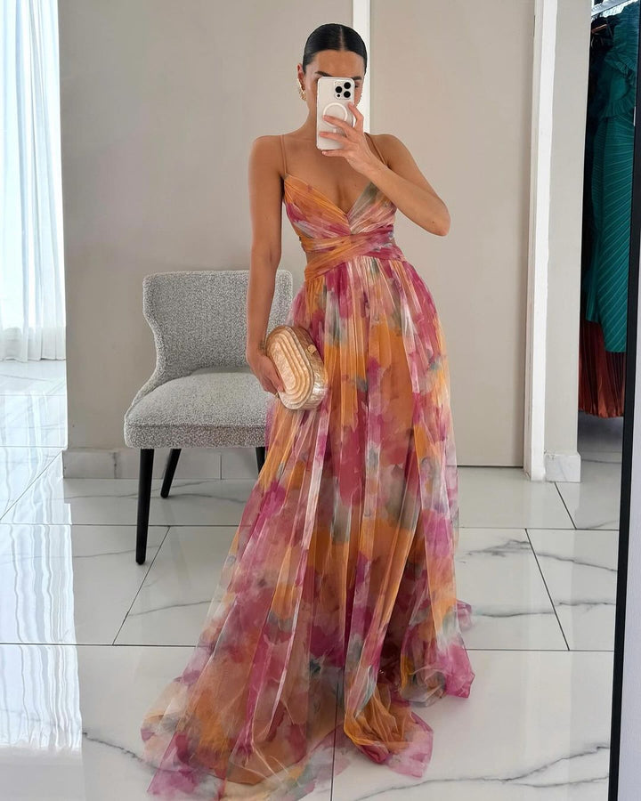 Jessica™ - Enchanting Floral Maxi Dress