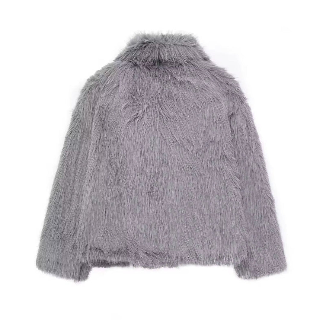 Flora™ - Luxe Faux Fur Puffer Jacket