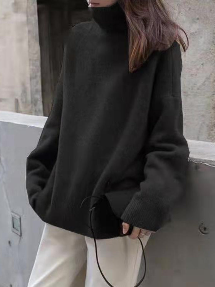 Heather™ - Snug Turtleneck Sweater