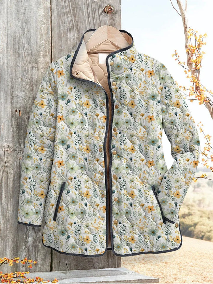 Harper™ - Charming Floral Quilted Jacket for Women