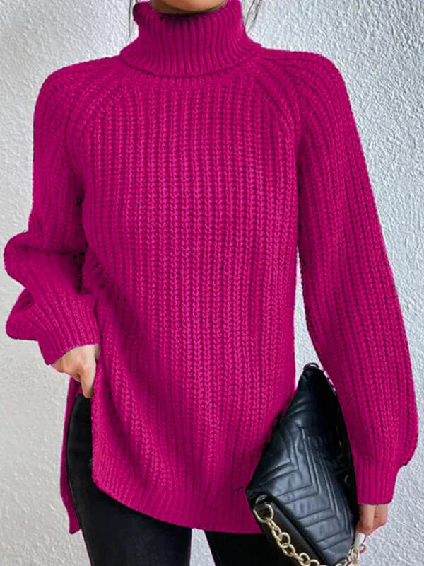Ashlee™ - Cozy Chunky Knit Turtleneck Sweater