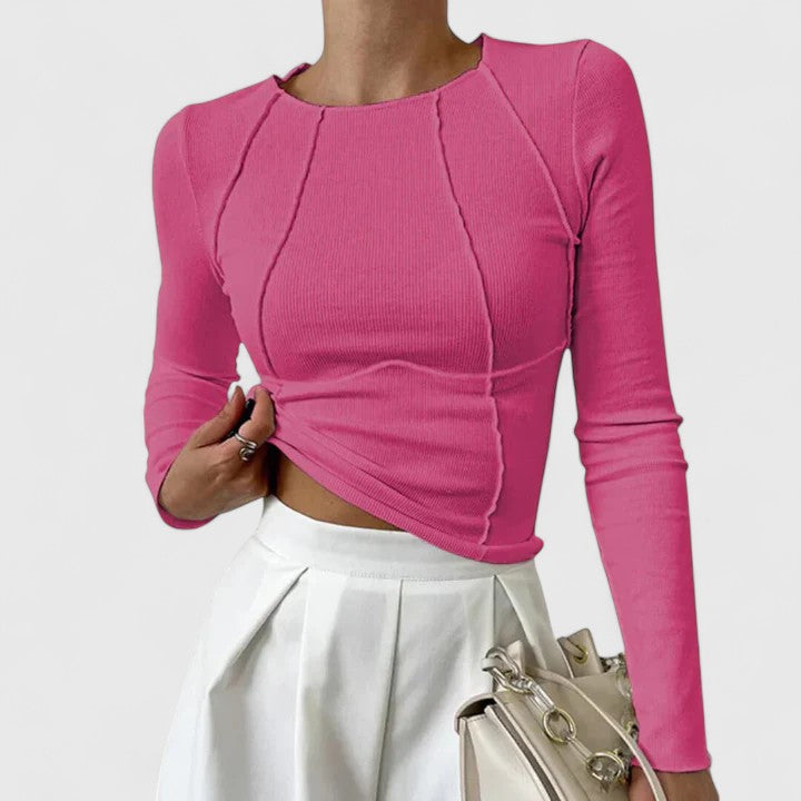 Eliza™ - Chic Long Sleeve Sweater