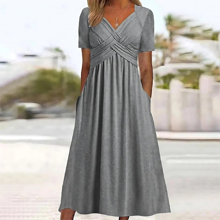 Emily™ - Chic Dress with Flattering Tummy Coverage