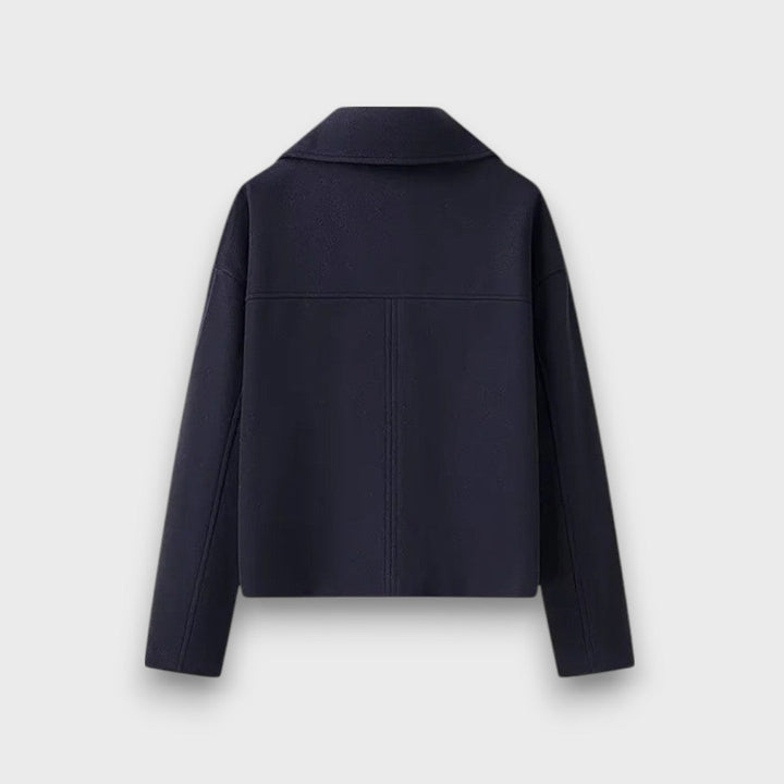 Pinalle™ - Notched Collar Short Coat