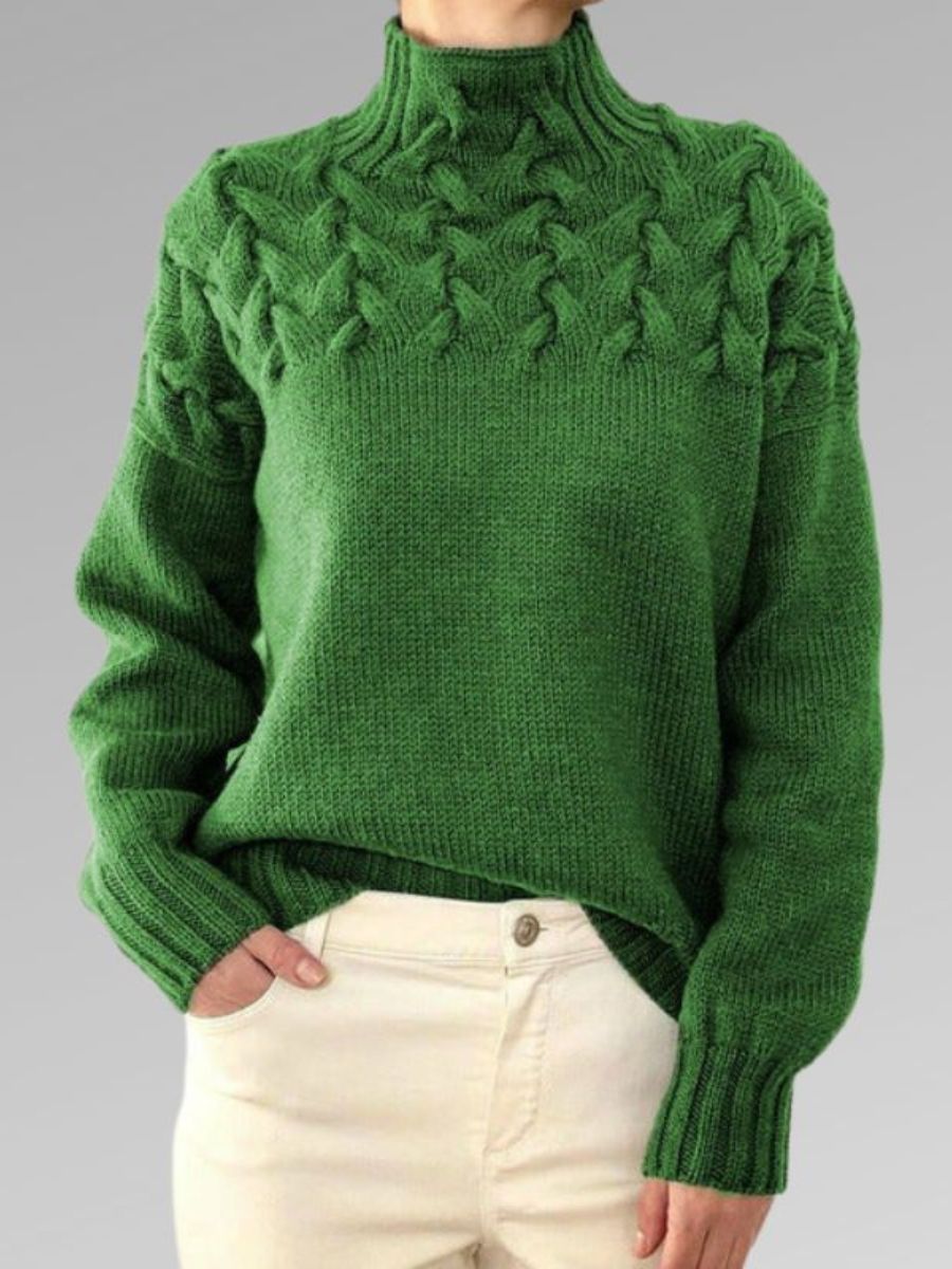 Margaret™ - Cozy Cable Knit Sweater