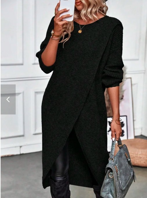 Olivia™ - Cozy Knit Maxi Dress
