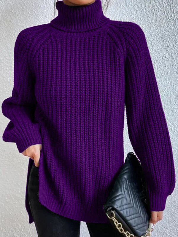 Ashlee™ - Cozy Chunky Knit Turtleneck Sweater
