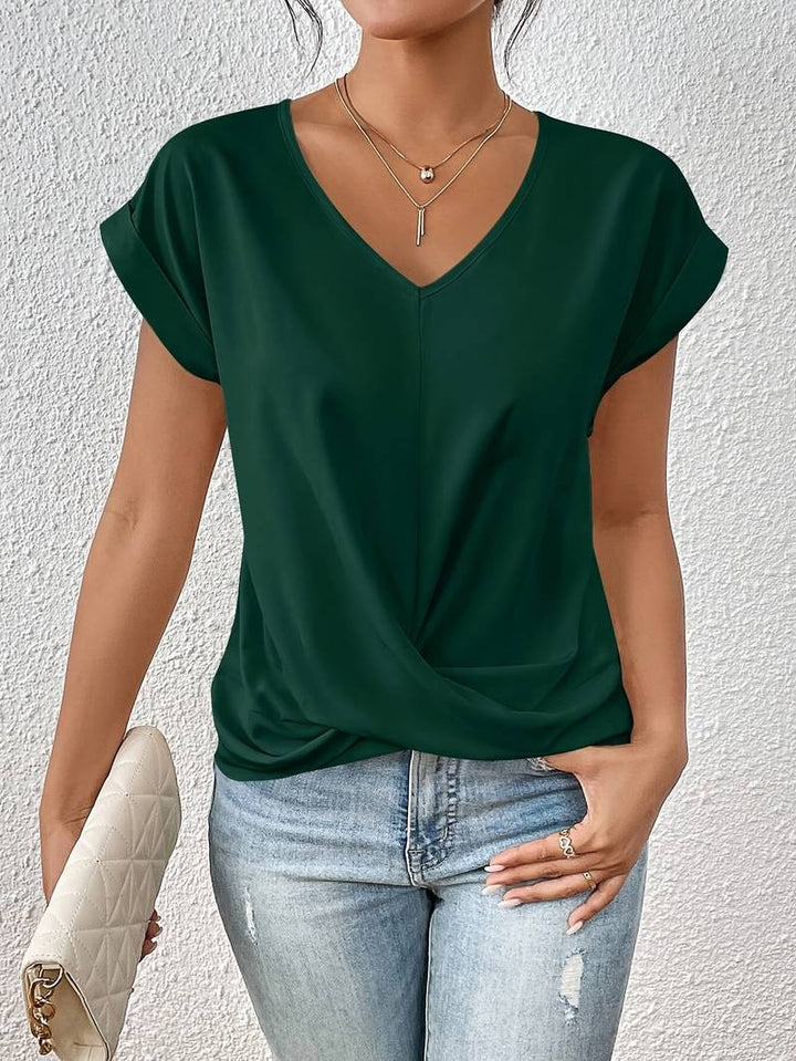 FIONA™ - Breezy Summer Short Sleeve Top