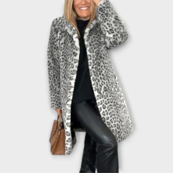 Amara™ - Leopard Print Coat