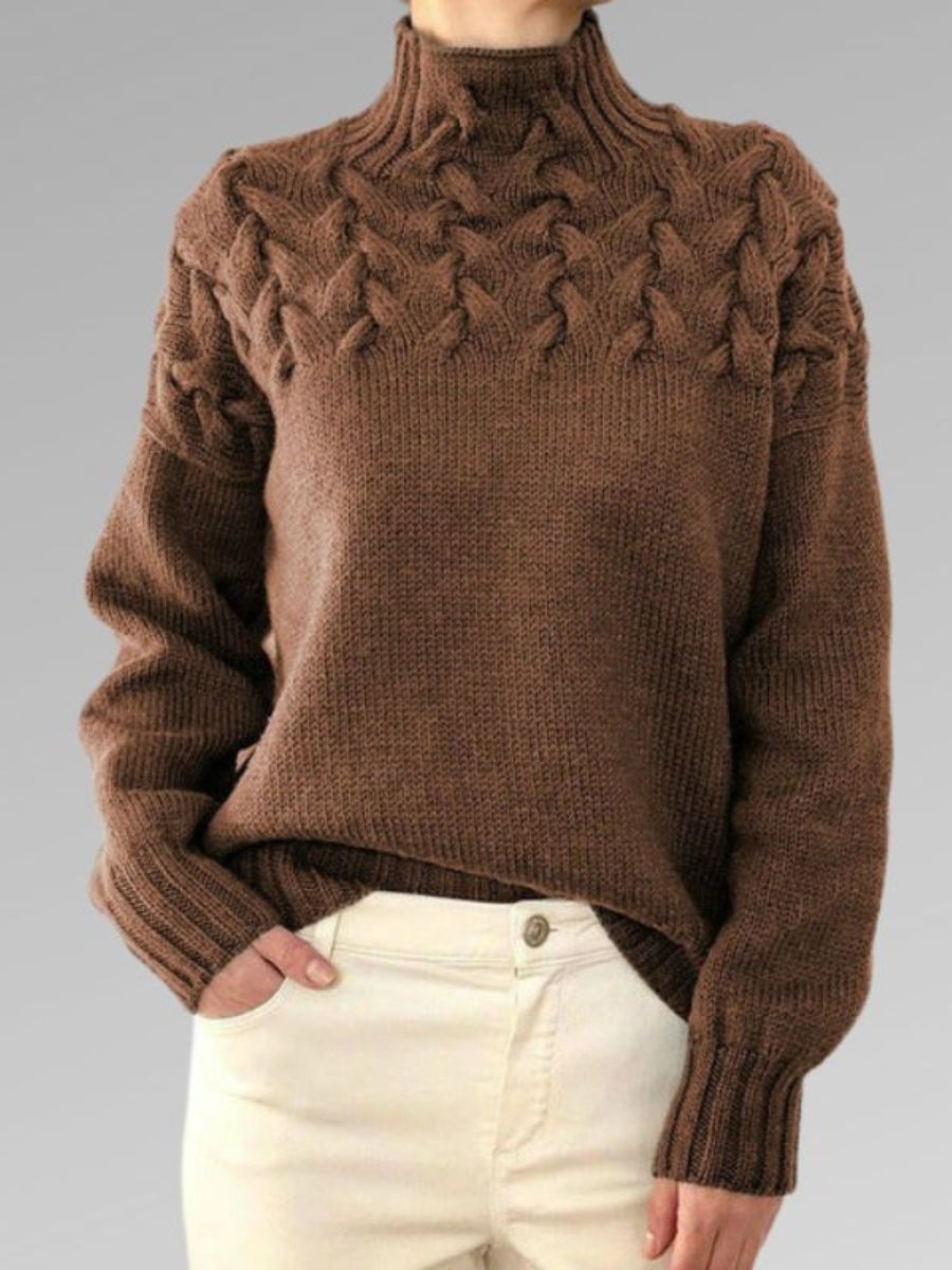 Margaret™ - Cozy Cable Knit Sweater