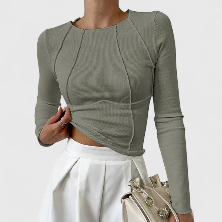 Eliza™ - Chic Long Sleeve Sweater