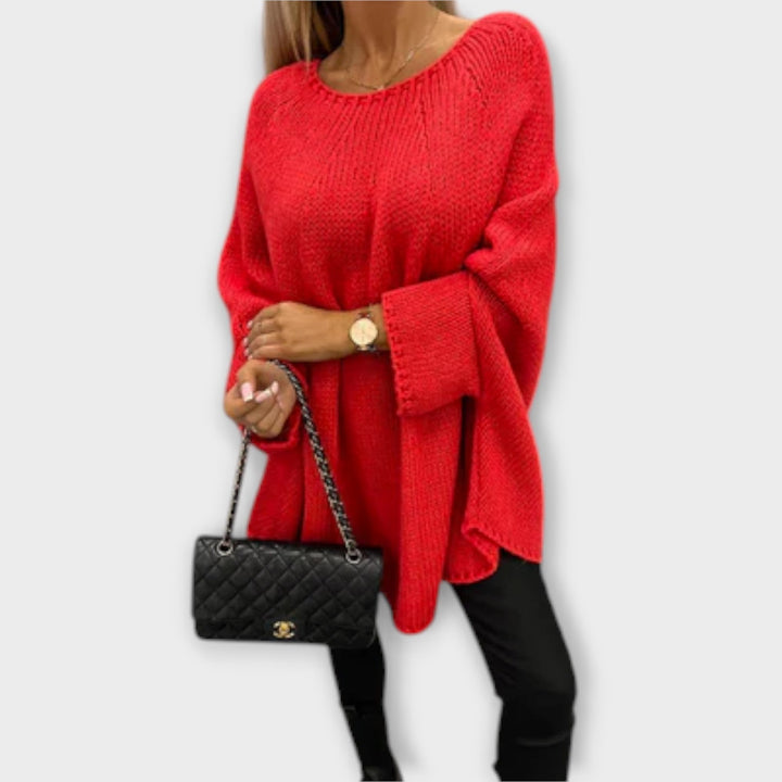 Isabelle™ - Elegant Women's Round Neck Sweater