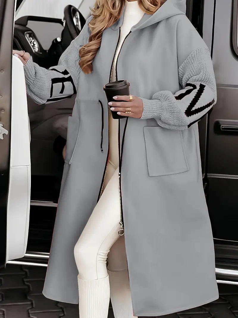 Rosana™ - Chic Hooded Coatigan