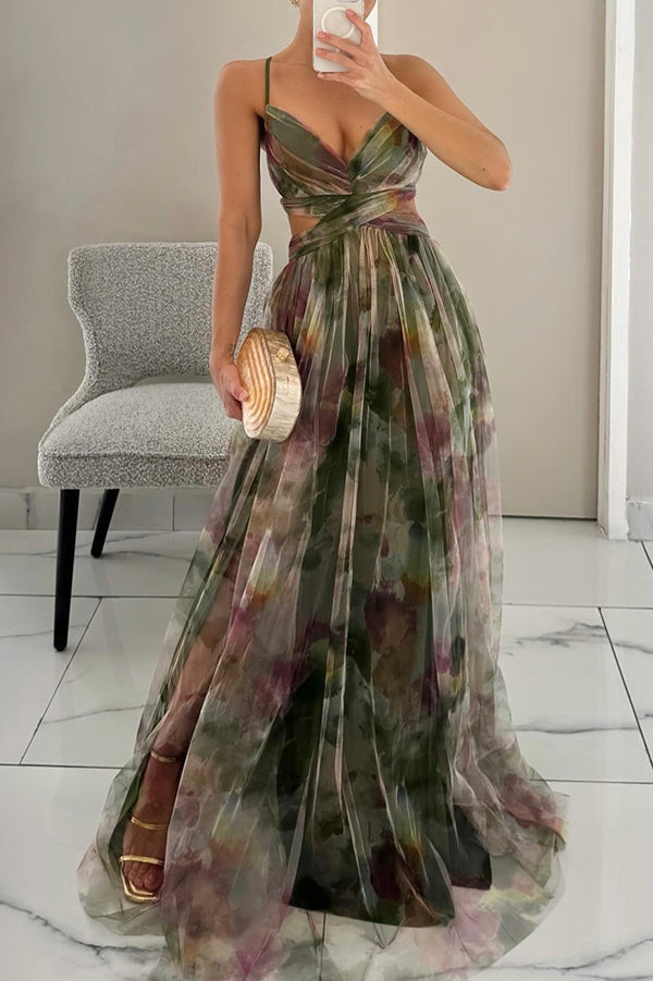 Jessica™ - Enchanting Floral Maxi Dress
