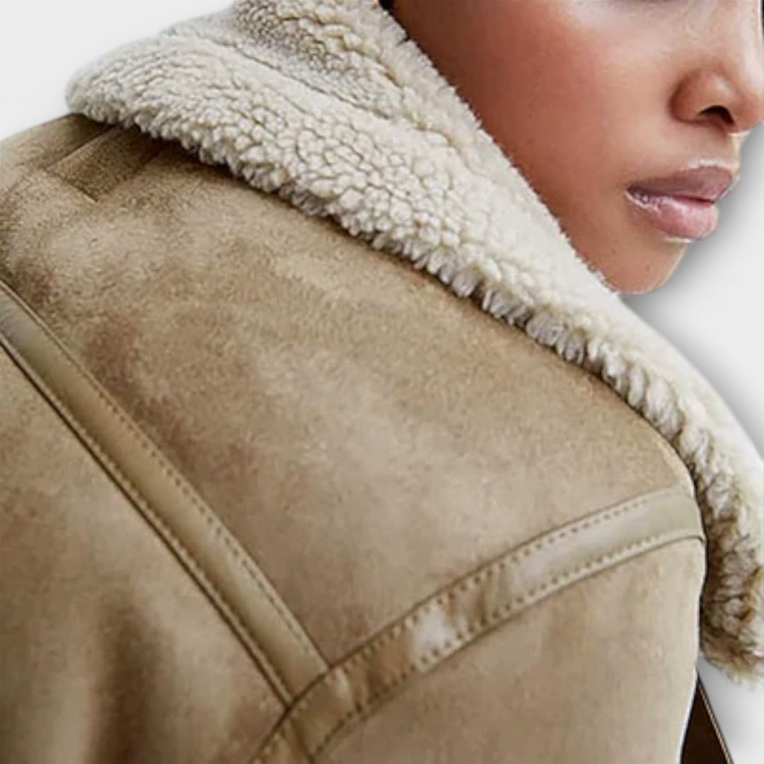Aurora™ - Aviator Shearling Jacket