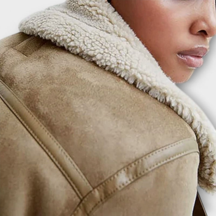 Aurora™ - Aviator Shearling Jacket