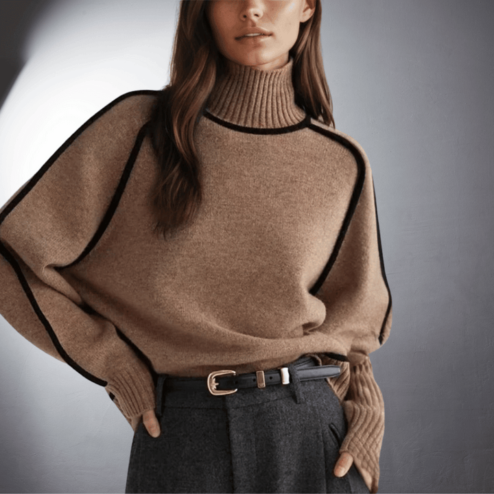 Celestia™ - Luxe Bio Turtleneck Sweater for Ultimate Comfort