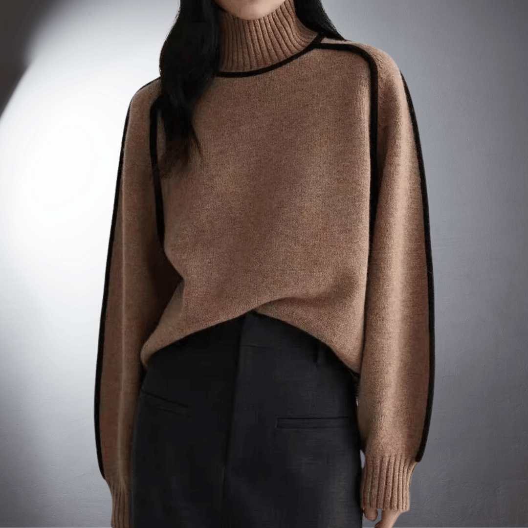 Celestia™ - Luxe Bio Turtleneck Sweater for Ultimate Comfort
