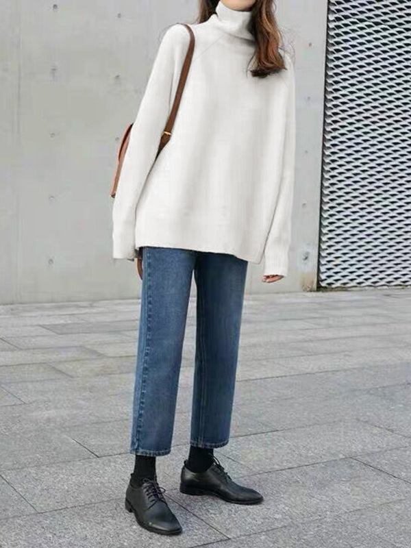 Heather™ - Snug Turtleneck Sweater