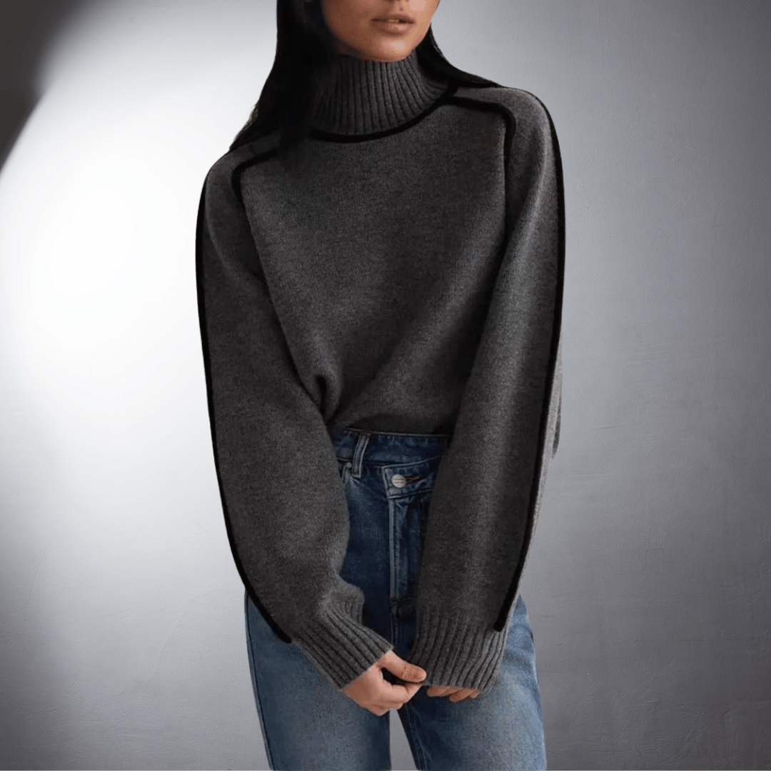 Celestia™ - Luxe Bio Turtleneck Sweater for Ultimate Comfort