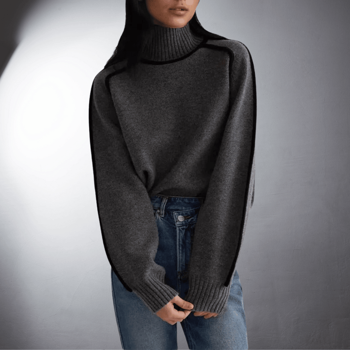 Celestia™ - Luxe Bio Turtleneck Sweater for Ultimate Comfort