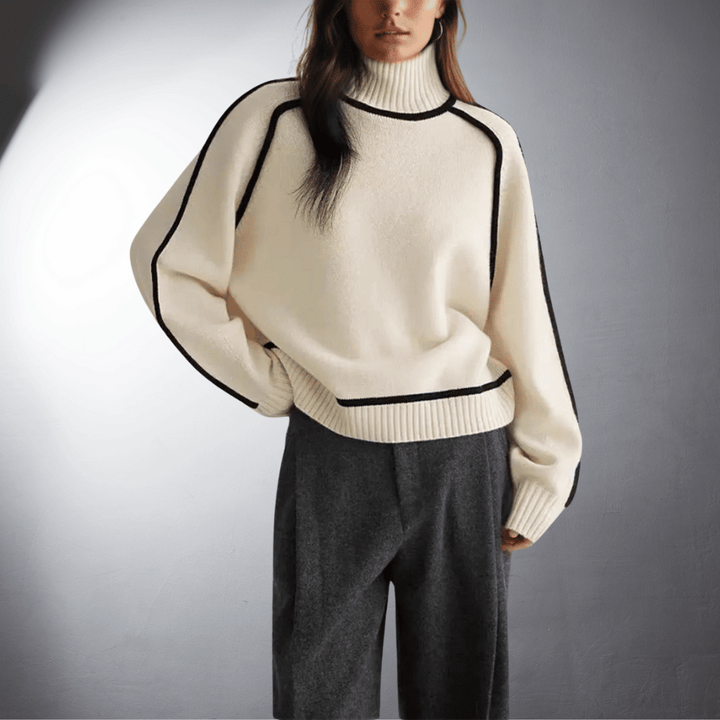 Celestia™ - Luxe Bio Turtleneck Sweater for Ultimate Comfort