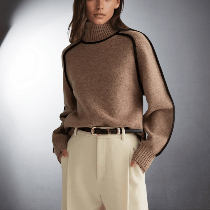 Celestia™ - Luxe Bio Turtleneck Sweater for Ultimate Comfort